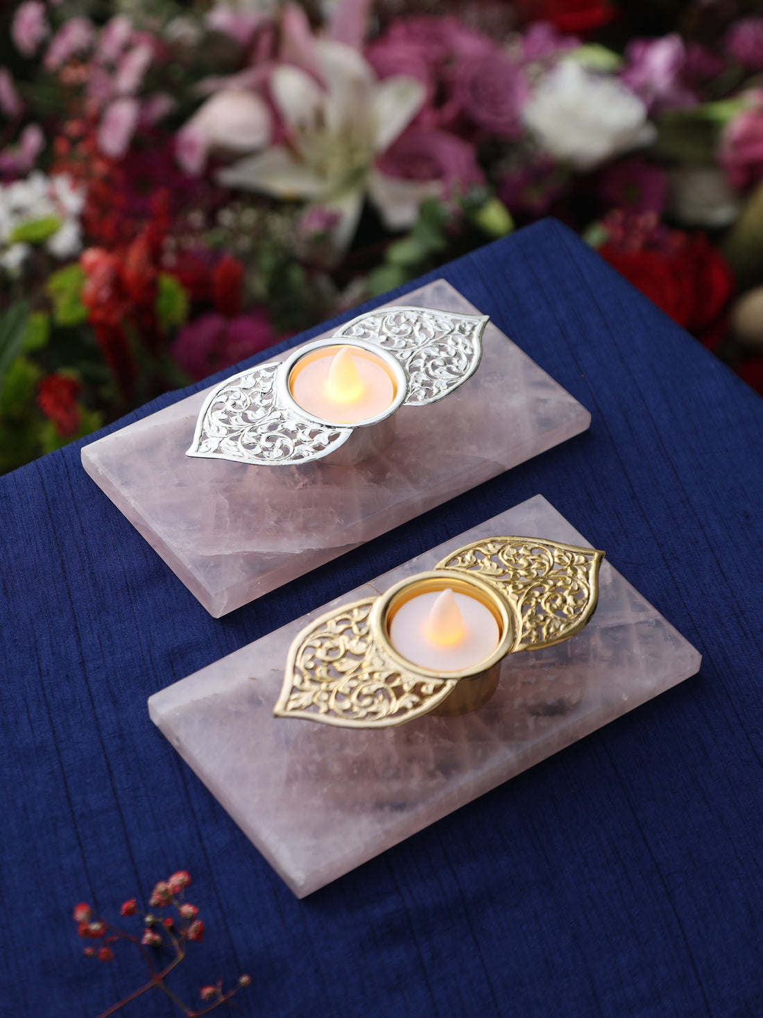 Twin Leaf Tea Light
